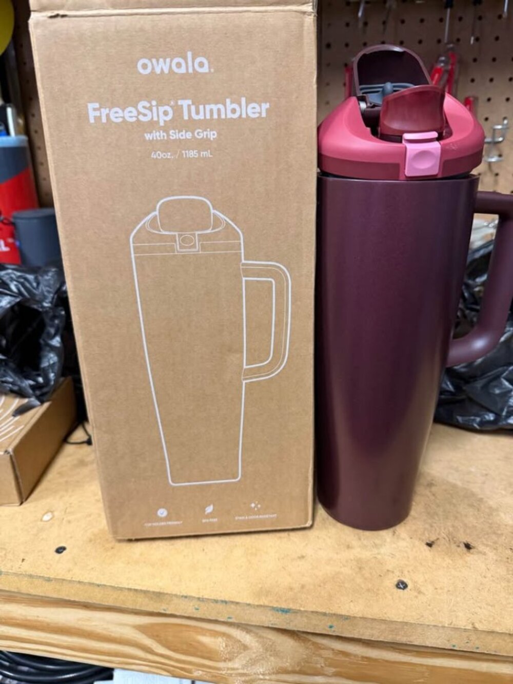 Owala Free Sip Water Bottle - 40oz  - damaged